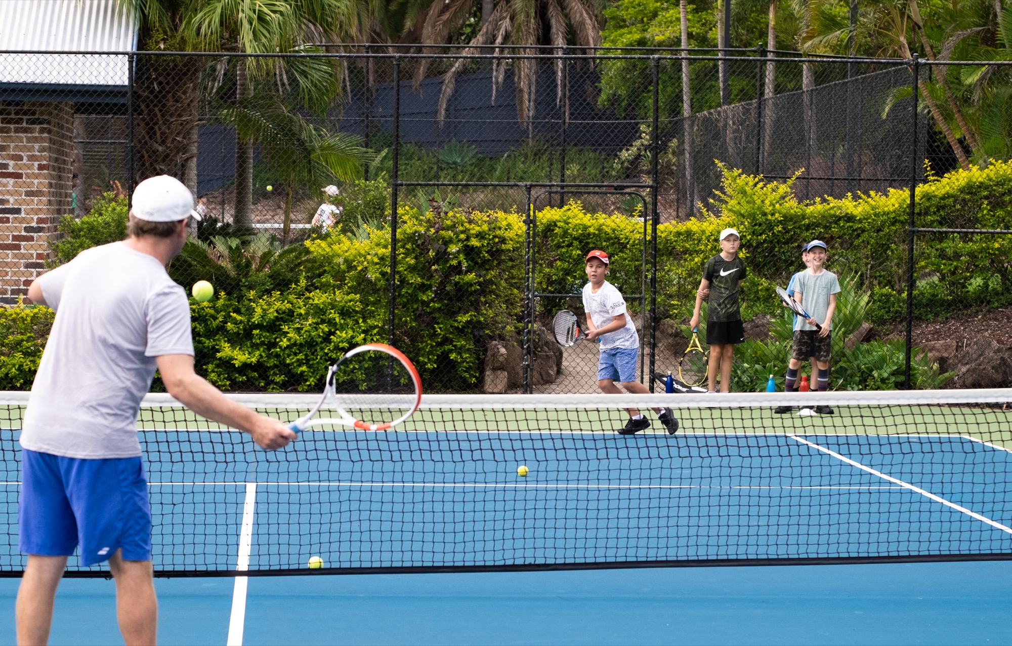 Junior coaching at Guse's Tennis